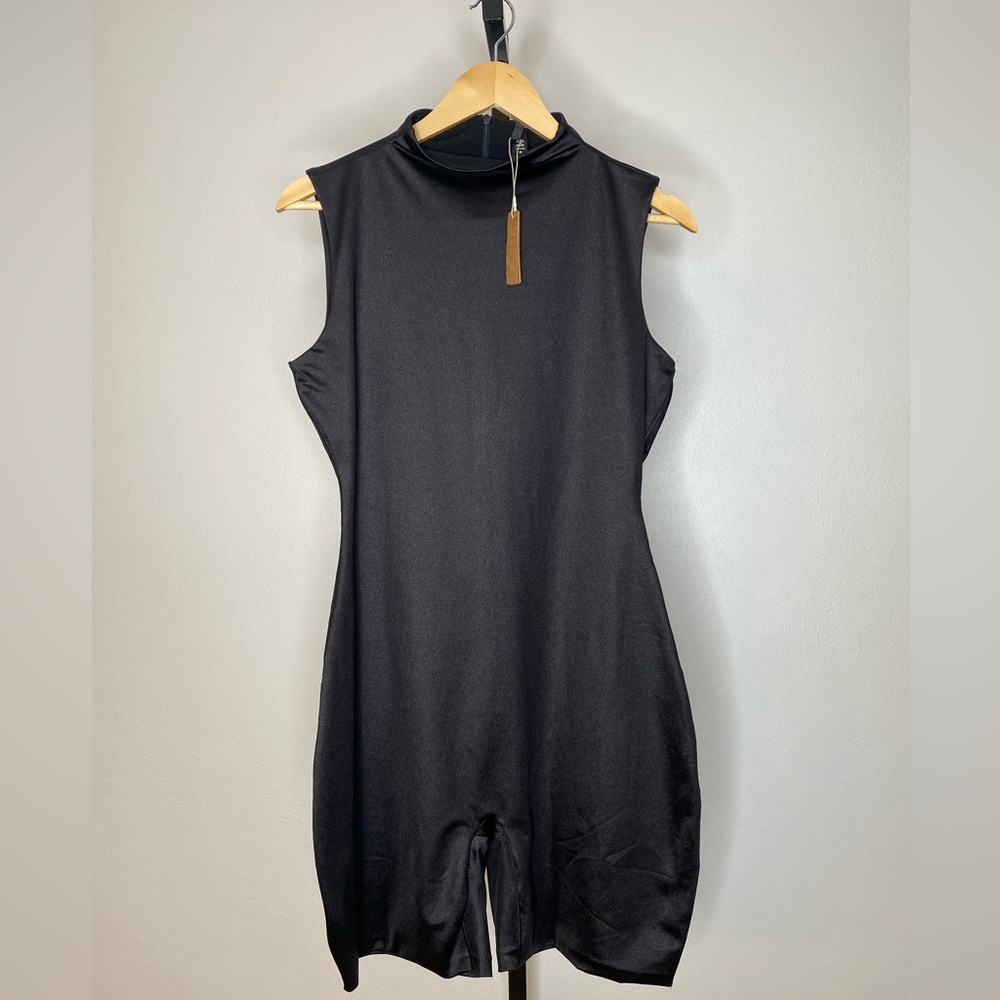 NWT Skims 2x black shiny bodysuit
